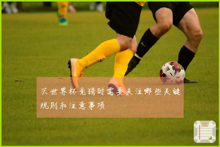 买世界杯竞猜时需要关注哪些关键规则和注意事项